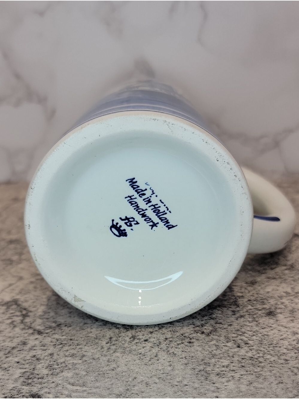 Vintage Delfts Blue Beer Tankard Holland - Picture 6 of 10